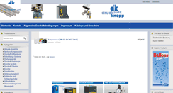 Desktop Screenshot of knopp-online-shop.de